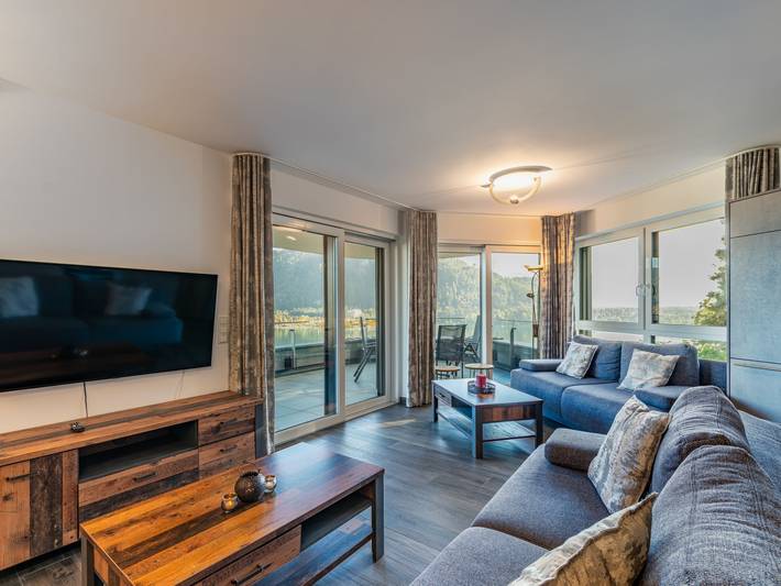 Gîte pour 3 personnes, avec vue sur le lac et jardin à Treffen - 3