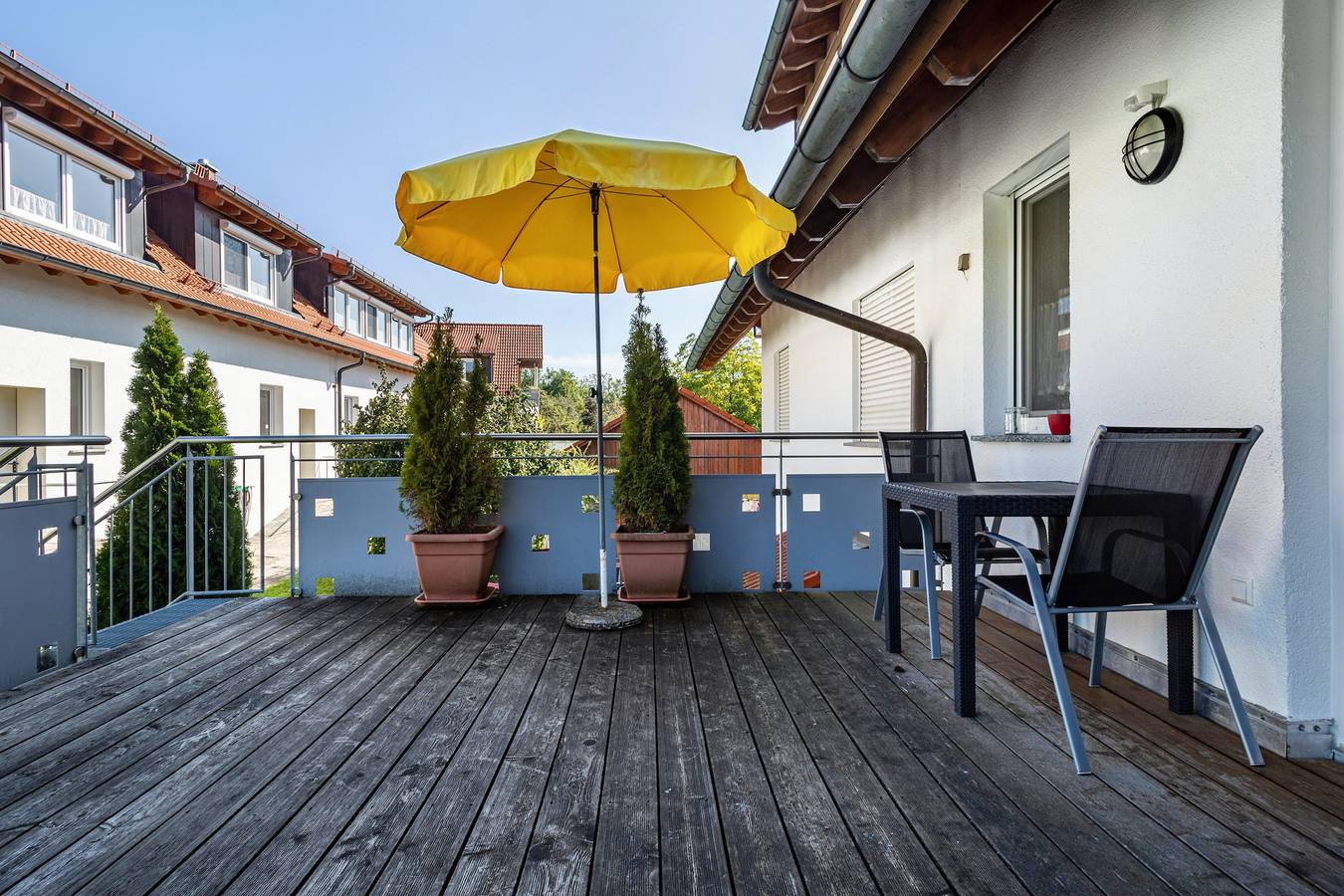 Ganze Wohnung, Ferienwohnung 2, 35qm' mit Gemeinschaftsgarten, Balkon und Wlan in Deggenhausertal, Region Bodensee-Oberschwaben