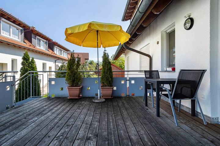 Bauernhof für 2 Personen, mit Balkon und Whirlpool sowie Garten und Sauna in Ravensburg