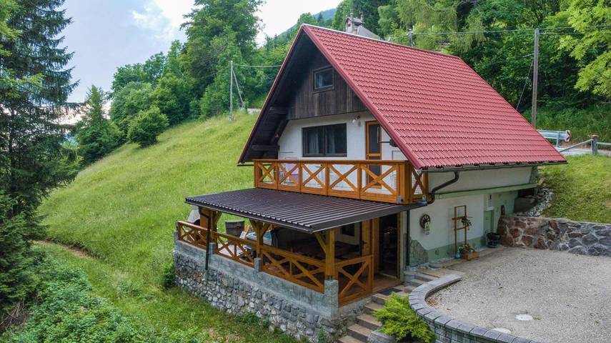 Dom dla 5 osób, z taras i sauna oraz widok, zwierzęta dozwolone - 1