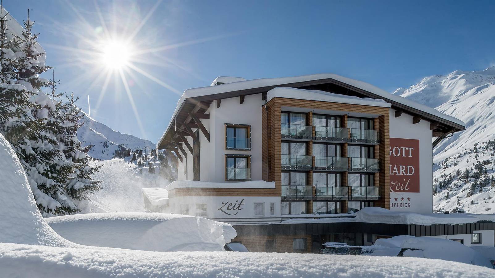 Hotel Gotthard-Zeit in Obergurgl, Ötztaler Alpen