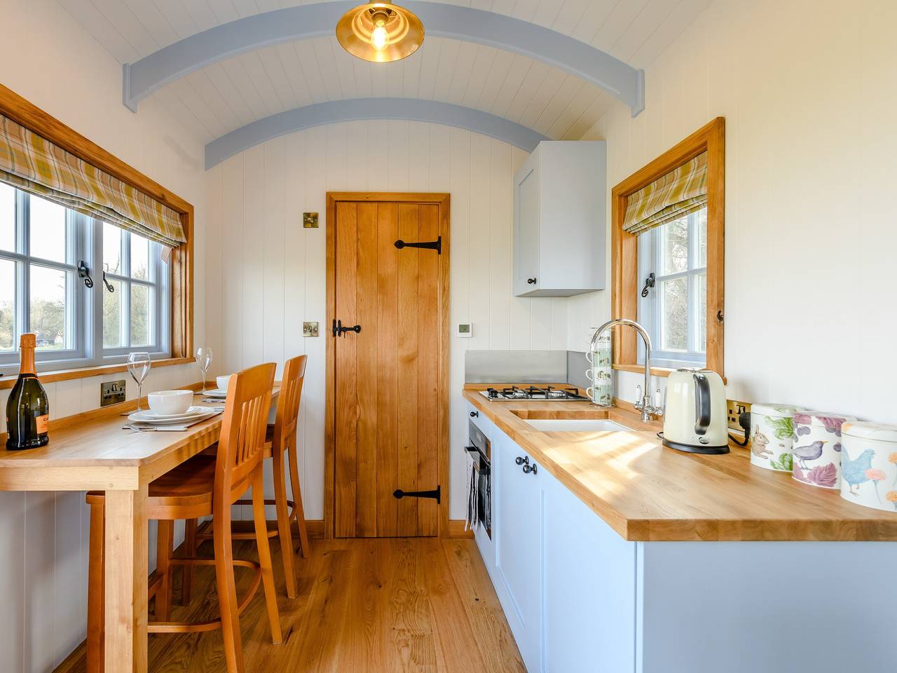 Spire View Hut in Wiltshire