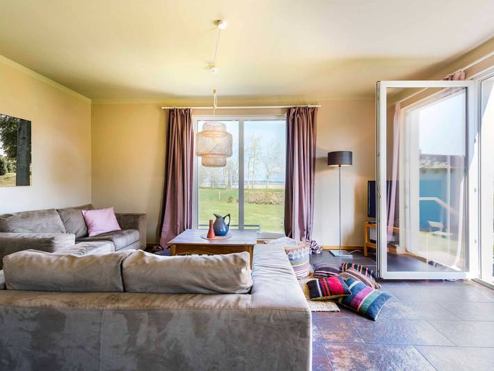 Ferienhaus für 6 Personen, mit Terrasse und Garten sowie Sauna und Ausblick in Luckow