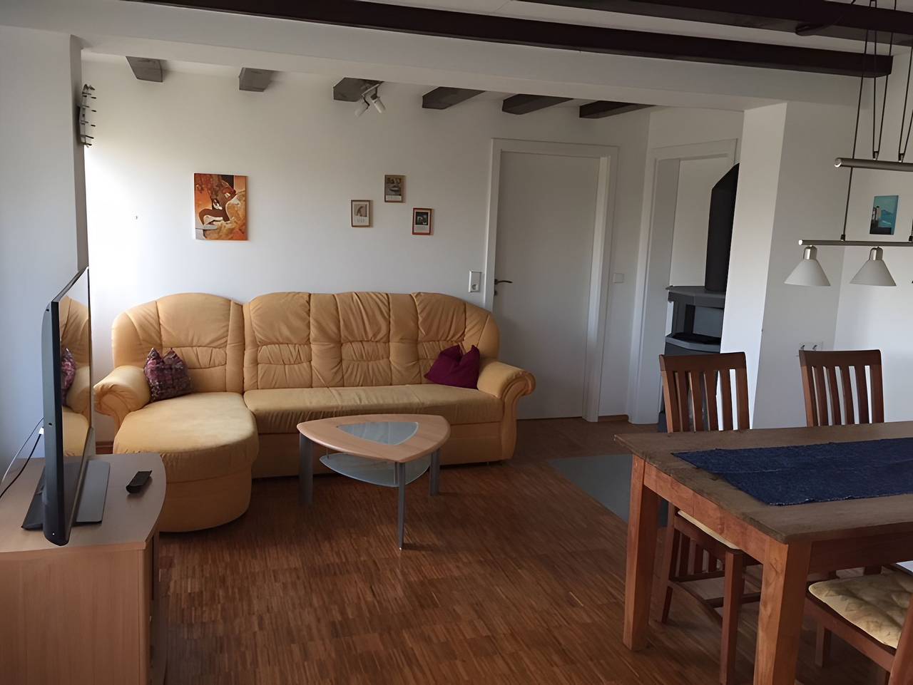 Ganze Ferienwohnung, Ferienwohnung Schwahn - Ferienwohnung 66qm, 2 Schlafzimmer in Herdwangen-Schönach, Region Bodensee-Oberschwaben