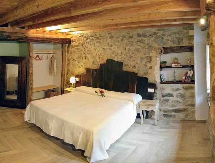 Maison de campagne pour 4 personnes, avec Jacuzzi et Terrasse ainsi que Jardin et Vue à Etxebarria