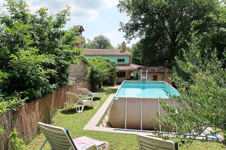 Ferienhaus für 6 Personen, mit Pool, mit Haustier