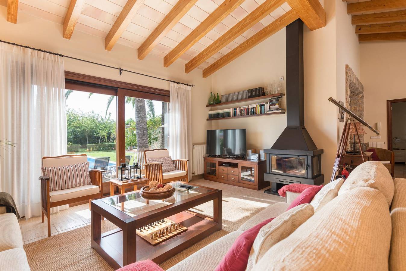 Finca Pou Nou - Fantastique villa, avec piscine privée, à 750 mètres d\'Inca. Wi-Fi gratuit in Inca, Majorque l'intérieur des terres