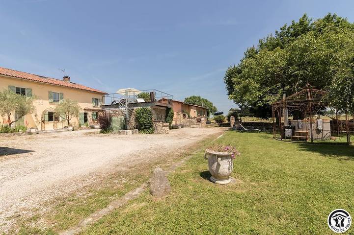 Maison de vacances pour 10 personnes, avec jardin, animaux acceptés