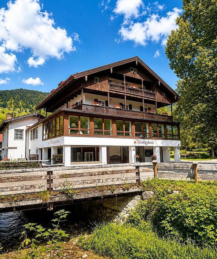 Hotel für 2 Personen, mit Balkon und Ausblick in Bayrischzell
