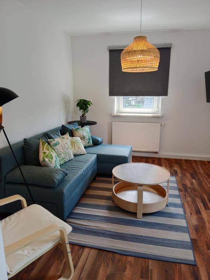 Ferienwohnung für 4 Personen, mit Garten und Ausblick in Augustusburg
