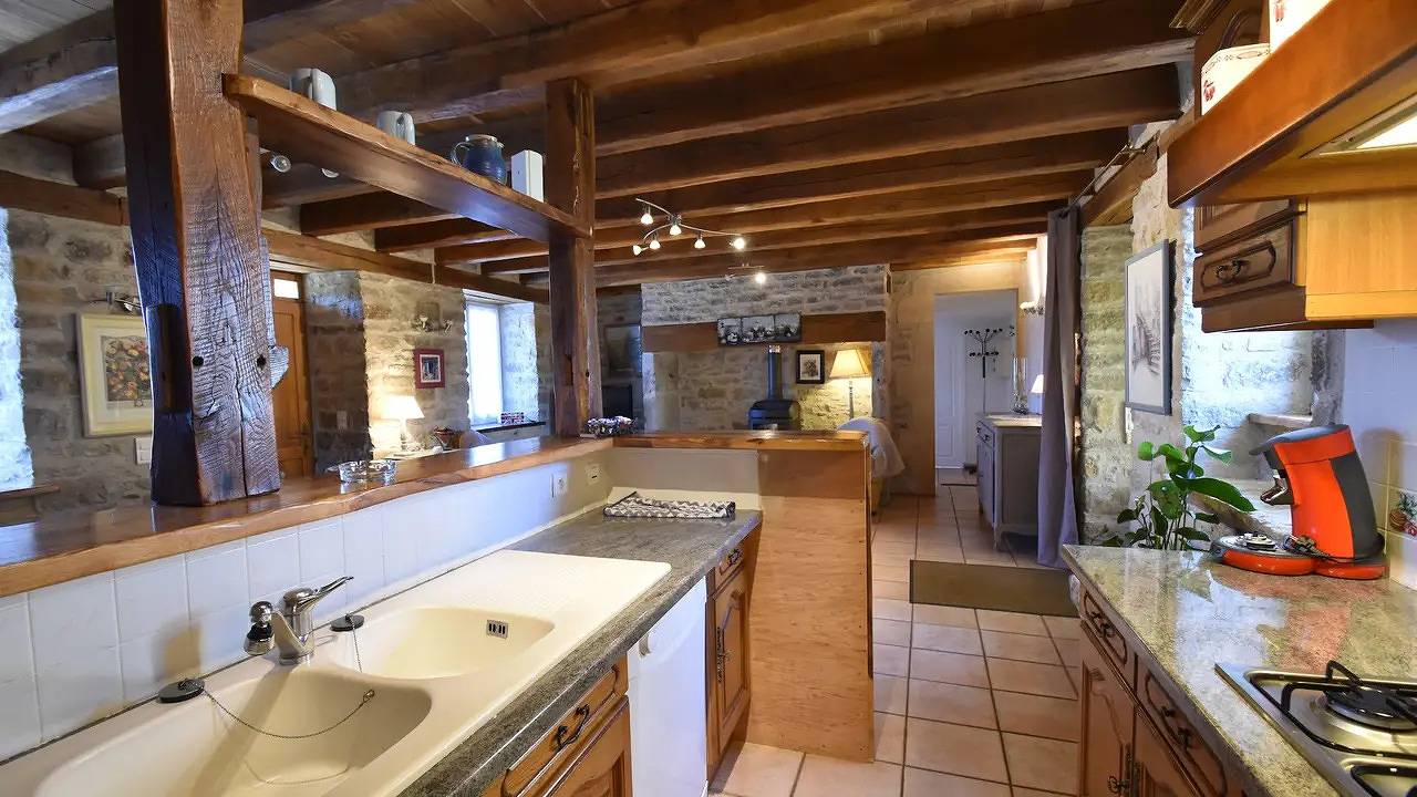 Maison de vacances pour 5 personnes avec piscine in Gramat, Quercy