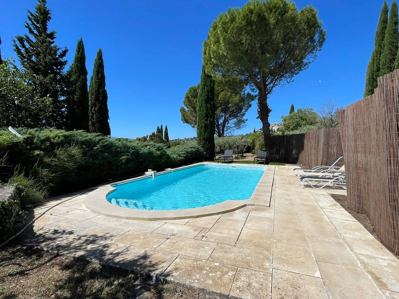 La Familiale - Provencal villa with swimming pool and breathtaking view of Gordes in Village de Gordes, Gordes
