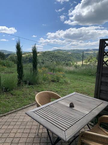 Chambre d’hôte pour 2 personnes, avec terrasse et piscine à Saint-Barthélemy-le-Plain