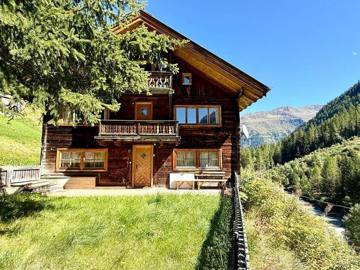 Ferienhaus für 6 Personen, mit Garten und Sauna sowie Ausblick in Sölden (Österreich)