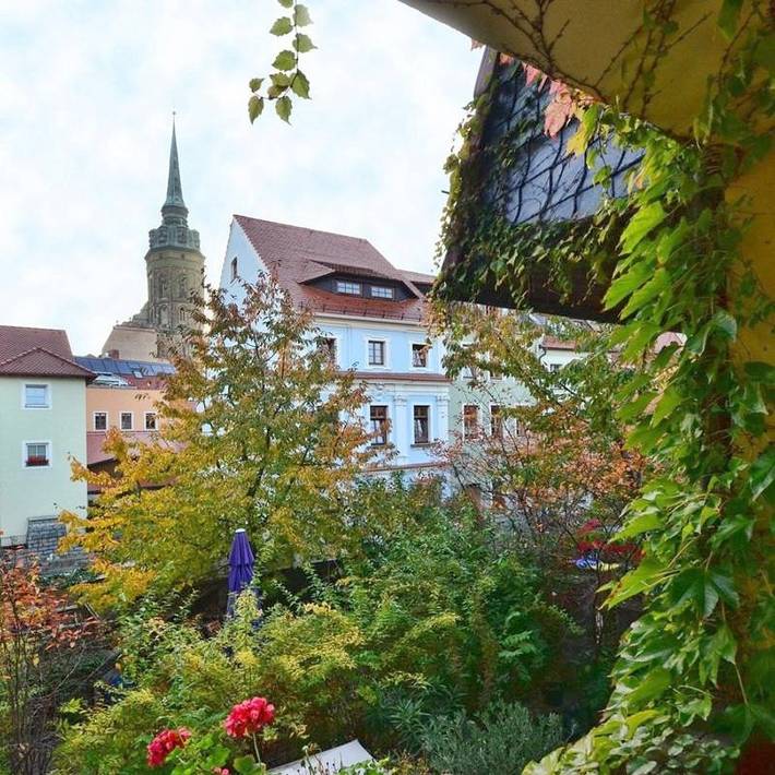 BnB für 3 Personen, mit Terrasse und Garten in Bautzen