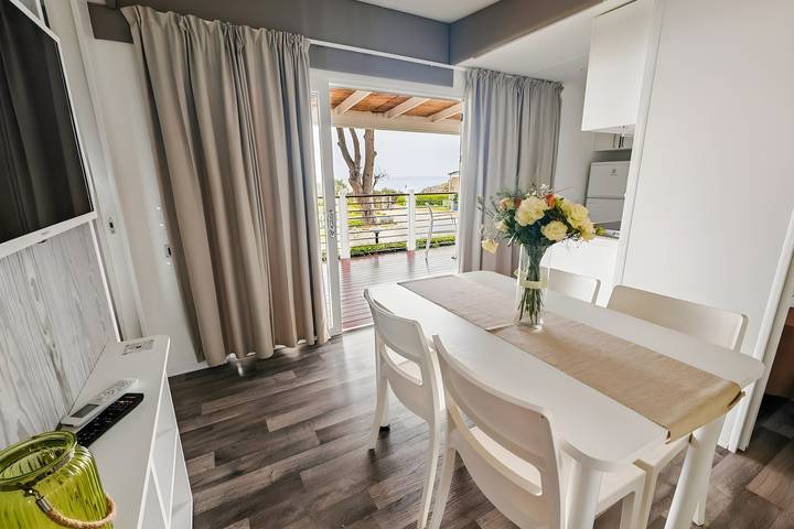 Bungalow für 4 Personen, mit Meerblick und Terrasse, kinderfreundlich in Kampanien - 3