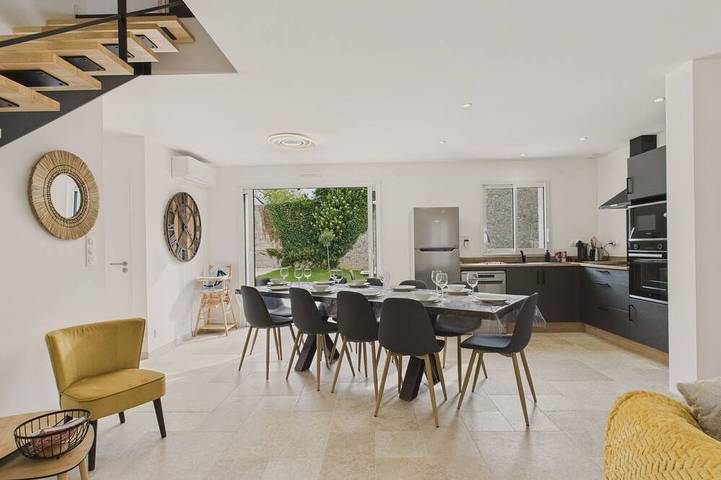 Casa de vacaciones para 10 personas, con terraza y jardín - 1