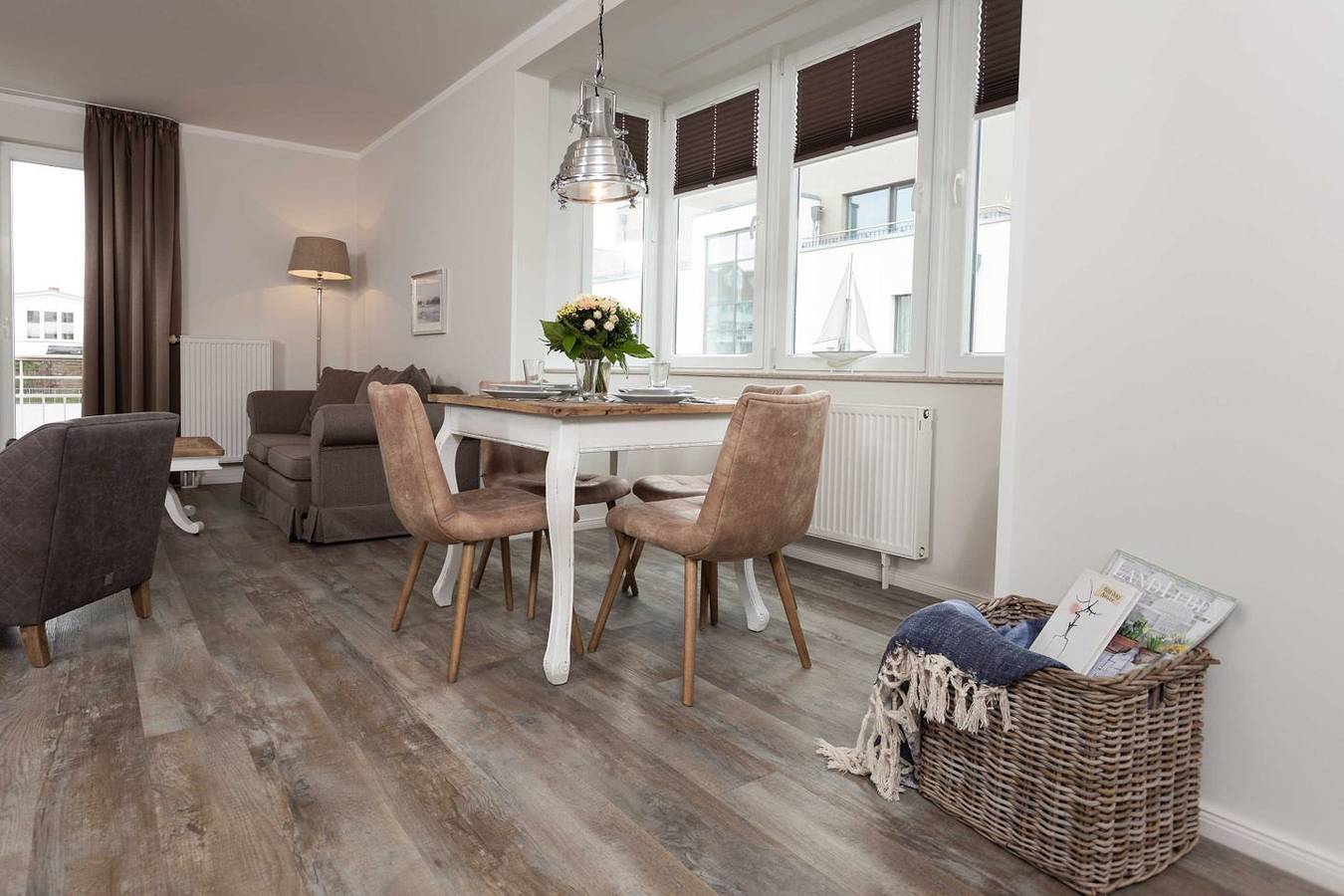 Ganze Wohnung, Komfortables Apartment mit Balkon, Wellness und Strandnähe im Ostseebad Binz in Ostseebad Binz, Binz
