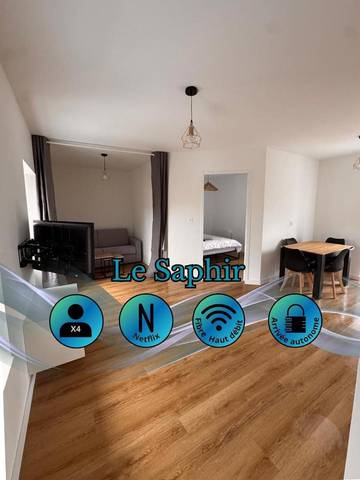 Gîte pour 4 personnes à Pélussin