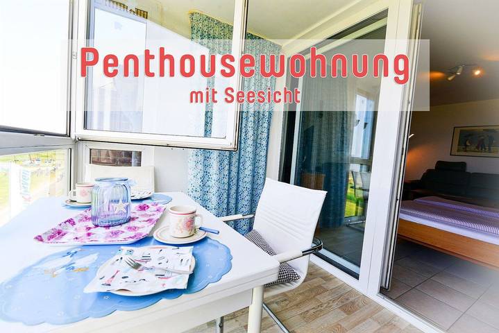 Ferienwohnung für 4 Personen, mit Balkon und Balkon/Terrasse in Sahlenburg