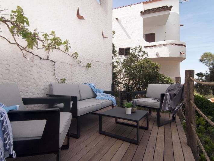 Maison de vacances pour 7 personnes, avec terrasse, animaux acceptés dans Punta Montgo