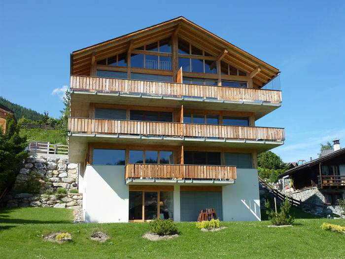 Ferienwohnung für 4 Personen, mit Garten in Chalais (Schweiz)