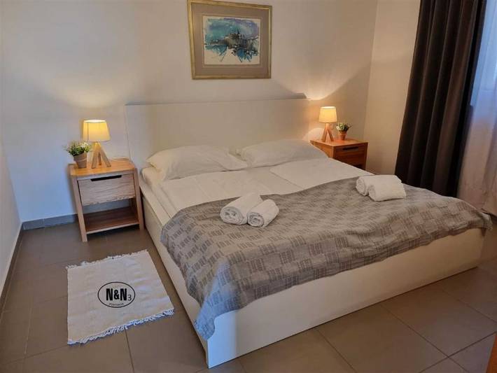 Ferienwohnung für 2 Personen, mit Meerblick und Terrasse sowie Garten und Ausblick in Portoroz - 3