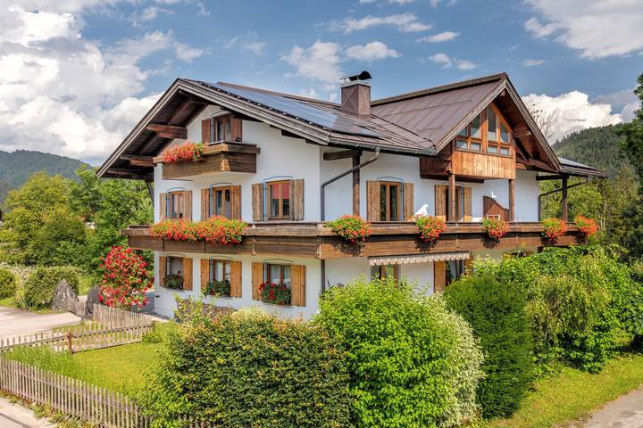 Ferienwohnung für 3 Personen, mit Garten und Sauna, kinderfreundlich in Reit im Winkl - 3