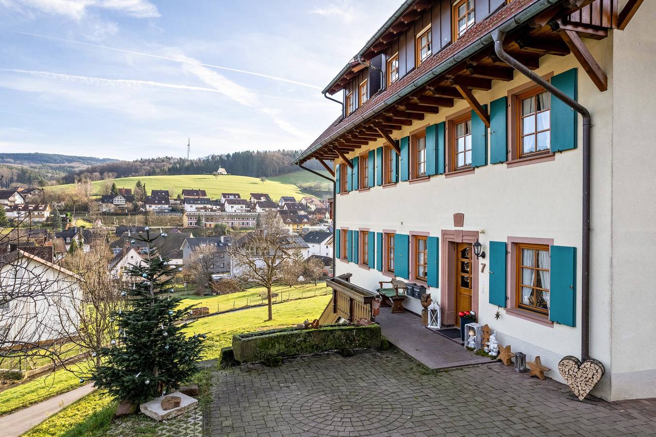 Ganze Wohnung, Ferienwohnung "Kapellenblick" 80qm, 2 Schlafzimmer, max. 5 Personen in Schuttertal, Mittlerer Schwarzwald