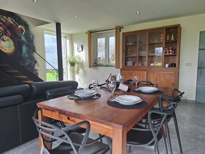 Location de vacances pour 6 personnes, avec vue et jardin à Binche - 3