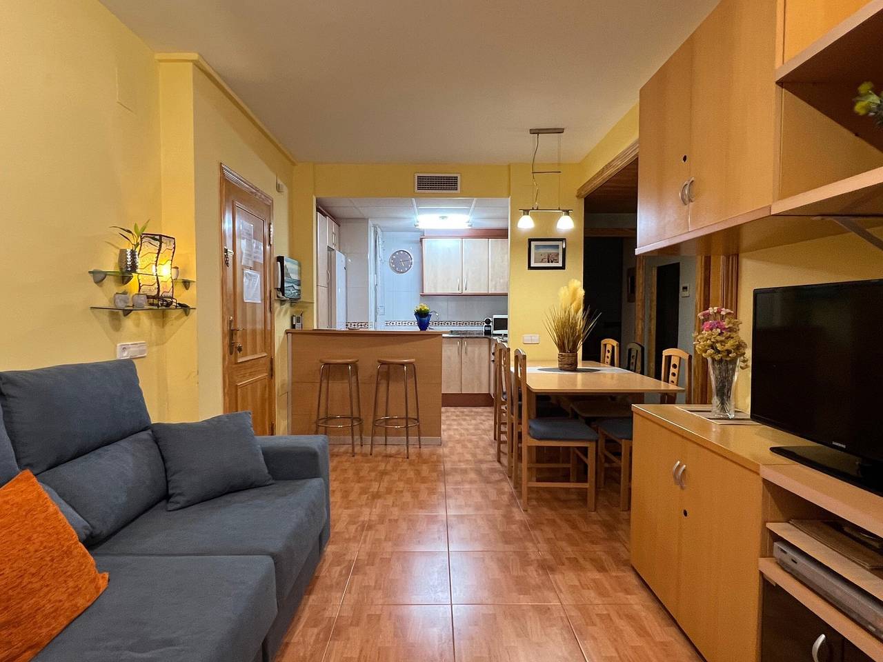 Ganze Wohnung, Ferienwohnung 'Edificio Simancas' , Balkon und Klimaanlage in Terres de l'Ebre, Costa Dorada