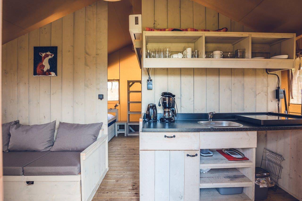Vakantiepark Ackersate — Safaritent 'Vos' | 5 personen in Veluwe