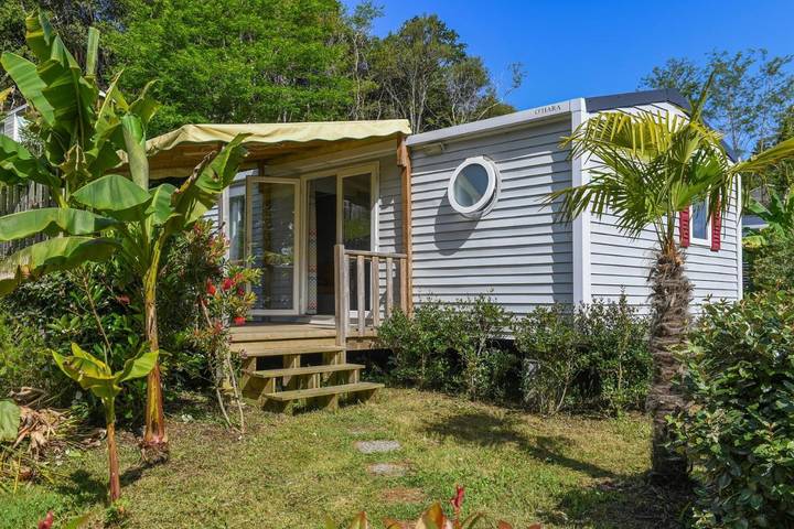 Camping pour 4 personnes, avec piscine ainsi que vue et jardin, animaux acceptés à Bidart - 4