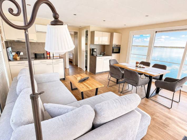 Ferienhaus für 6 Personen, mit Terrasse und Ausblick sowie Seeblick in der Lausitz - 4