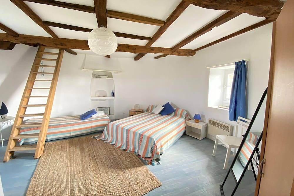 Windmill in Cherrueix near Mont Saint Michel in Cherrueix, Mont-Saint-Michel Bay