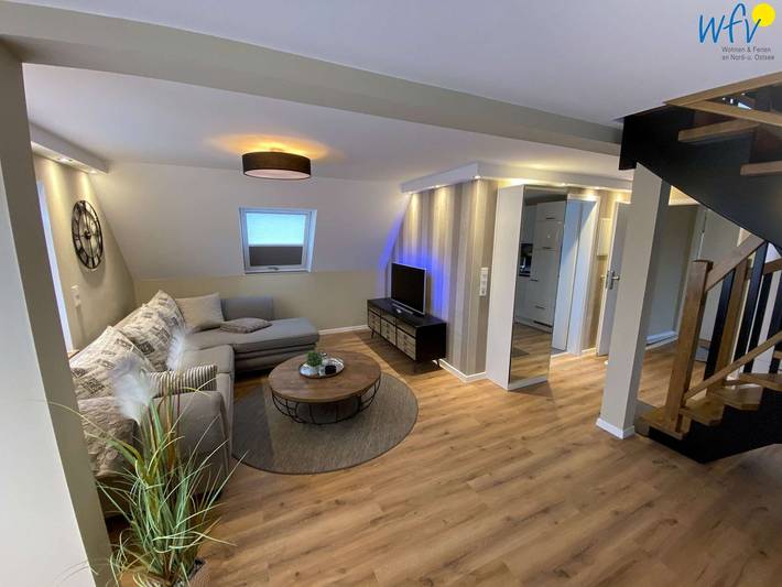 Ferienwohnung für 4 Personen, mit Garten und Balkon auf Borkum - 2