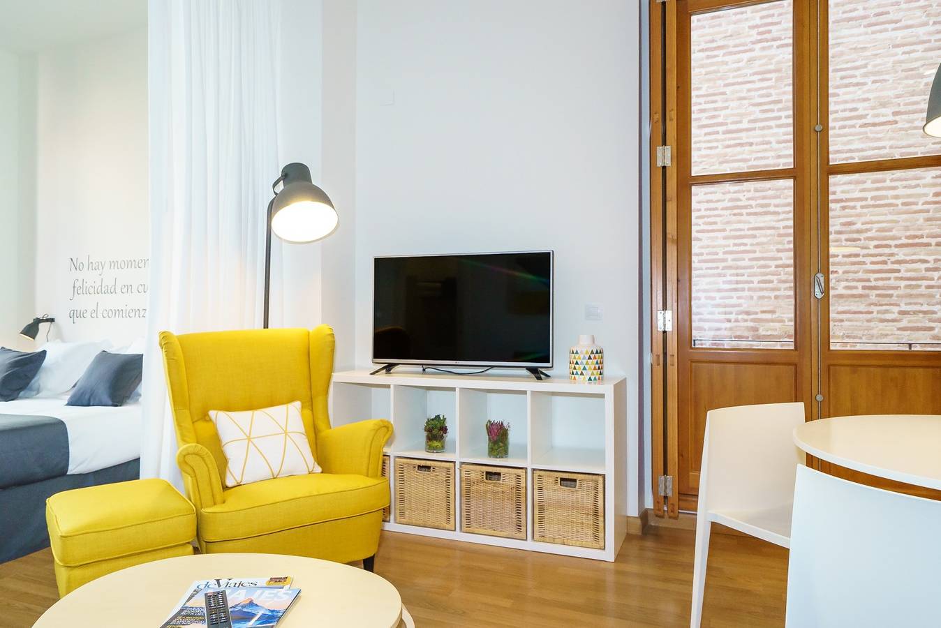 Estudio entero, Estudio para 4 personas con balcón in Valencia City Centre, Valencia