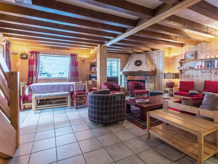 Chalet pour 7 personnes, avec terrasse à Val-d'Isère