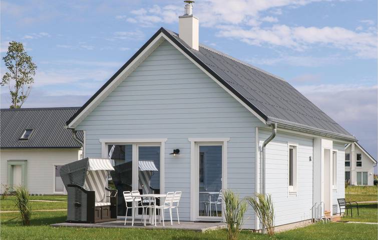 Ferienhaus für 4 Personen, mit Terrasse und Garten, mit Haustier in Olpenitz