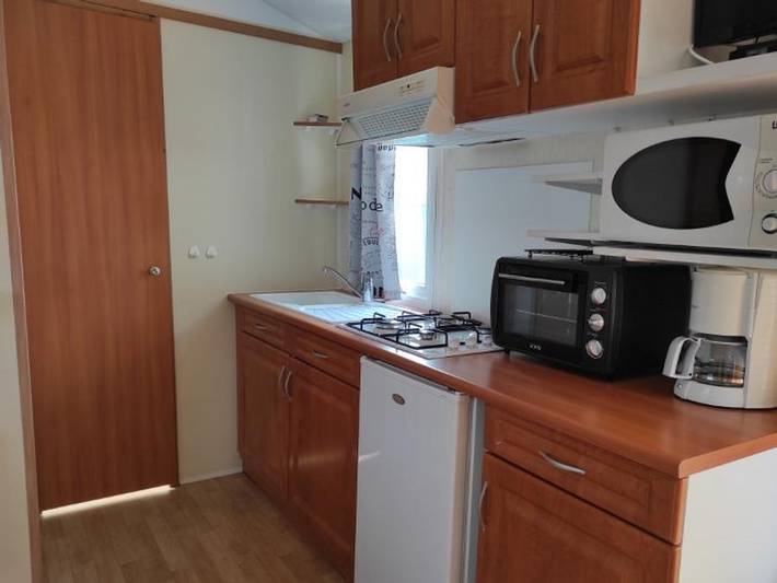 Camping l'Eden - Mobilhome 4 personnes - Chalet Mobile Confort 2 chambres environ 28m² in Bretignolles-sur-Mer, Vallée de la Loire