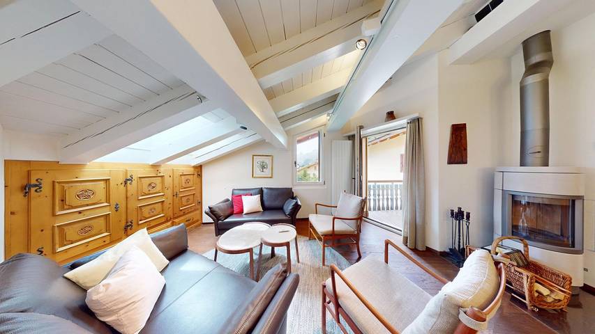 Ferienwohnung für 5 Personen, mit Balkon und Ausblick in Sils im Engadin/Segl - 4