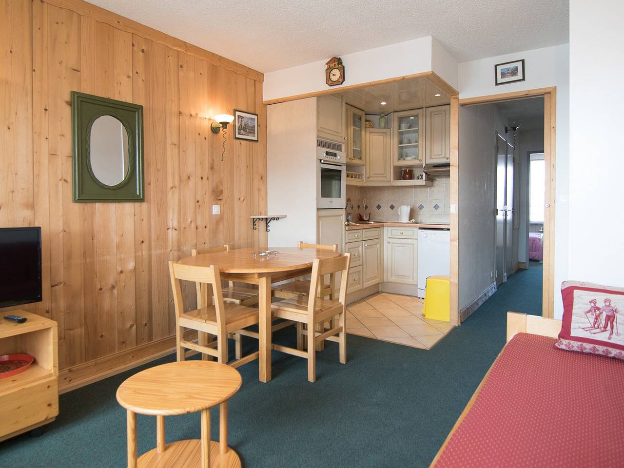Ganze Wohnung, Charmante Zwei-Zimmer-Wohnung in Tignes, 45 m², nahe Pisten in Tignes, Nationalpark Vanoise