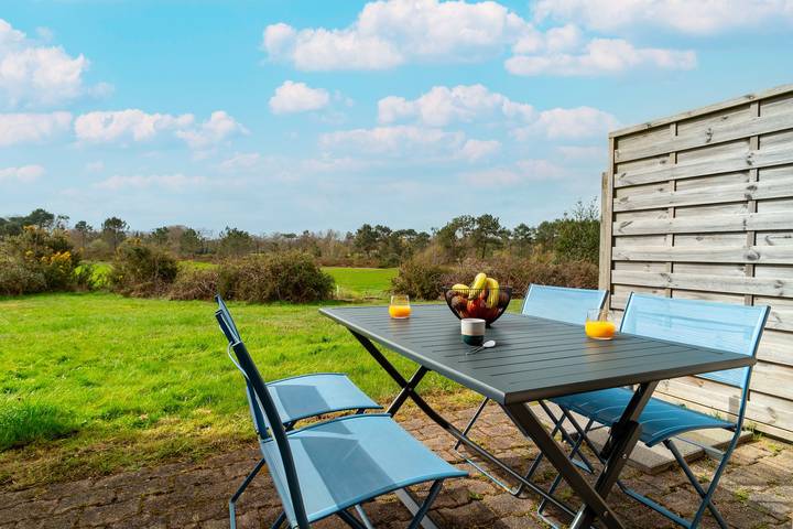 Gîte pour 4 personnes, avec terrasse dans Golf de l'Odet