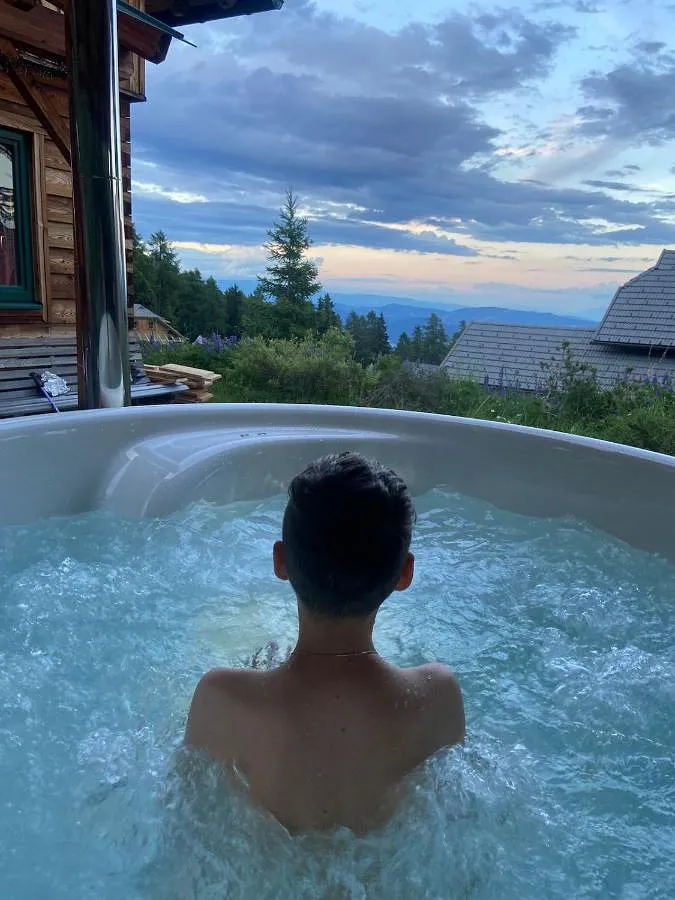 Chalet für 4 Personen, mit Sauna und Garten sowie Whirlpool - 1