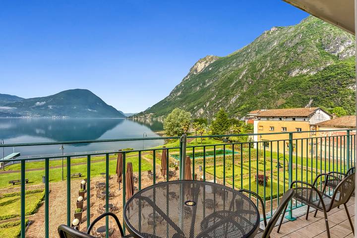 Appartamento per 6 persone, con vista lago e balcone, con animali domestici a Comune di Porlezza