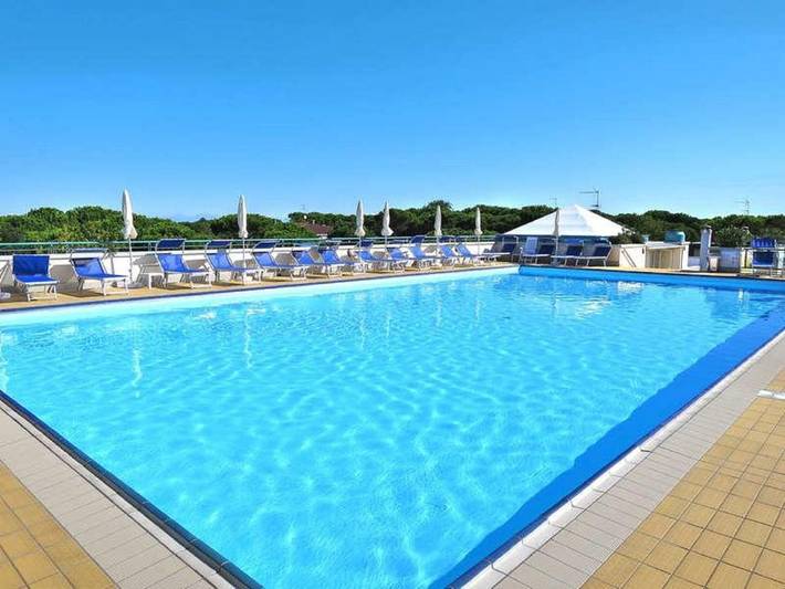 Ferienwohnung für 4 Personen, mit Pool und Garten, mit Haustier in Bibione Pineda