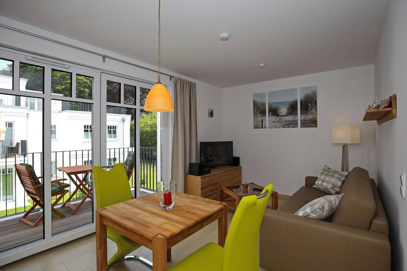 Ganze Wohnung, Linden-Palais Wohnung 27 – 1 Zimmer, Balkon, strandnah & modern für 2 Personen in Heiligendamm, Rostock und Umgebung