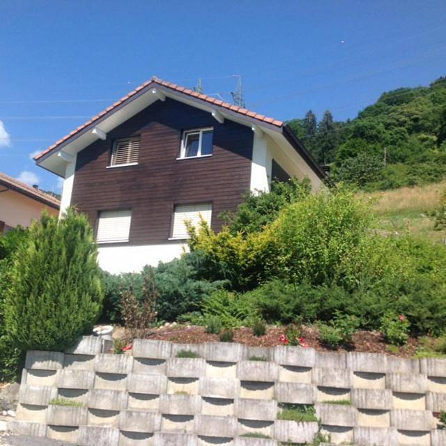 Gîte pour 4 personnes, avec vue à Villeneuve (Suisse)