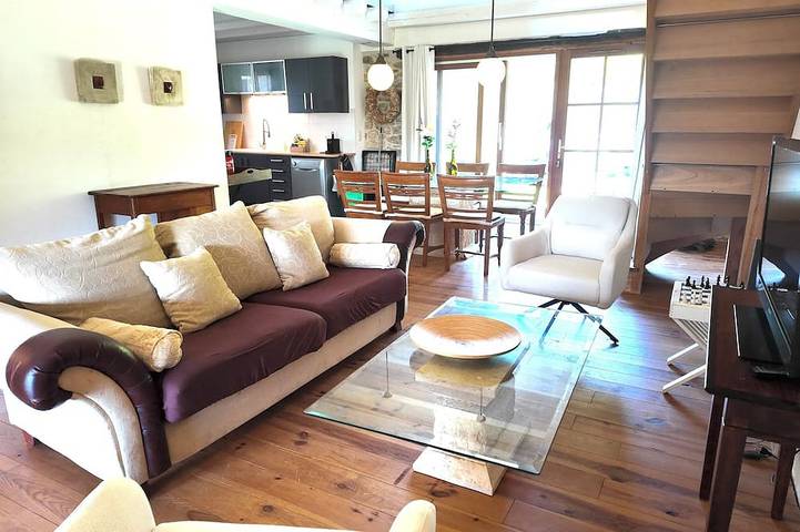 Maison de vacances pour 5 personnes, avec piscine et jardin