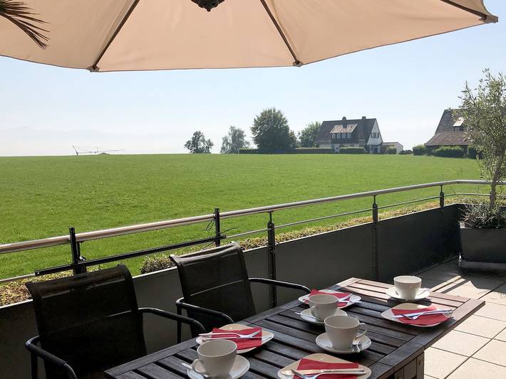 Ferienwohnung für 5 Personen, mit Balkon und Seeblick sowie Ausblick in Kressbronn am Bodensee - 4